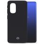 Mobilize Rubber Gelly Motorola Moto G51 5G Hülle Flexibles TPU Backcover - Matt Black