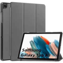 Mobigear Tri-Fold Samsung Galaxy Tab A9 (2023) Hülle Klapphülle - Grau