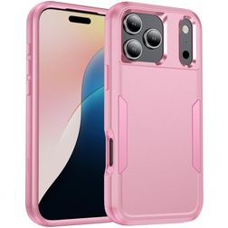 Mobigear Ultra Tough iPhone 17 Pro Max Hülle Hardcase Backcover Stoßfest - Pink