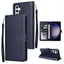 Mobigear Wallet Samsung Galaxy S26 Hülle Klapphülle Geldbörse - Blau