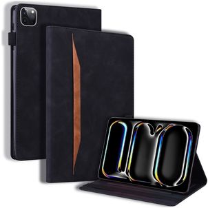 Mobigear Folio iPad Pro 13 Zoll (2025) Hülle Klapphülle - Schwarz