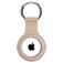Xccess Keychain Apple AirTag Hülle Flexibles Silikon Schlüsselanhänger - Sand