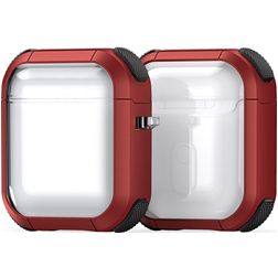 Mobigear Shockproof Apple AirPods 1 Hardcase Hülle - Rot