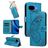 Mobigear Butterfly Google Pixel 10a Hülle Klapphülle Geldbörse - Blau