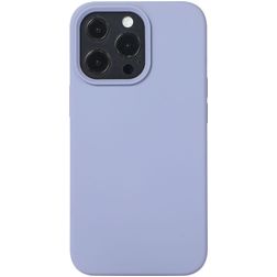 Mobigear Rubber Touch iPhone 14 Silikon Hülle Backcover - Grau