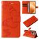Mobigear Butterfly Xiaomi 14T Pro Hülle Klapphülle Geldbörse - Orange