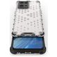 Mobigear Honeycomb OPPO Reno 7 4G Hülle Hardcase Backcover Stoßfest - Weiß