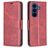 Mobigear Excellent Samsung Galaxy S26 FE Hülle Klapphülle Geldbörse - Rot