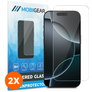 Mobigear iPhone 17 Pro Panzerglas Gehärtetes Glas Displayschutz - Hüllenfreundlich (2er Pack)