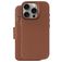 Decoded Detachable Wallet iPhone 16 Pro MagSafe Hülle Echtes Leder Abnehmbare 2in1 Klapphülle Geldbörse - Tan