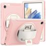 Mobigear SureGrip Samsung Galaxy Tab A8 10.5 (2021) Hülle Kunststoff,Silikon Backcover + Ständer - Pink