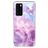 Mobigear Marble Huawei P40 Hülle Flexibles TPU Backcover - Lila