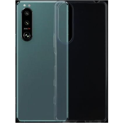 Mobigear Ultra Thin Durchsichtig Sony Xperia 5 III Hülle Flexibles TPU Extra Dünn Backcover - Transparent
