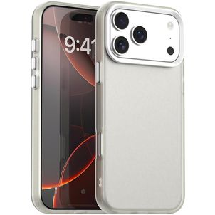 Mobigear Crystal iPhone 17 Pro Hardcase Backcover - Weiß