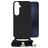 Mobilize Lanyard Gelly Samsung Galaxy A15 Flexibles TPU Handykette - Schwarz