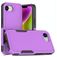 Mobigear Heavy Armor iPhone 16e Hülle Hardcase Backcover Stoßfest - Lila