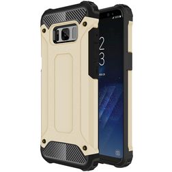 Mobigear Outdoor Samsung Galaxy S8 Hülle Hardcase Backcover Stoßfest - Gold