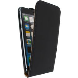 Mobilize Ultra Slim Flip iPhone 6s Plus Hülle Flipcase - Schwarz