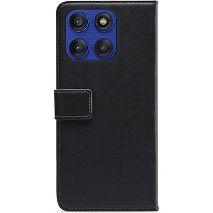 Mobilize Classic Gelly Motorola Edge 60 Pro Hülle Klapphülle Geldbörse - Schwarz