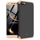 Mobigear TriGuard Xiaomi Redmi 6A Hülle Hardcase Backcover - Schwarz / Gold