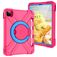 Mobigear RingGuard iPad Pro 11 Zoll (2022) Tablet Hülle für Kinder mit Tragegriff + Stifthalter - Pink