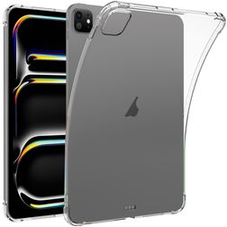 Mobigear Cushion iPad Pro 11 Zoll (2025) Hülle Flexibles TPU Backcover - Transparent