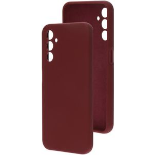 Mobiparts Samsung Galaxy A14 Silikon Hülle Backcover - Plum Red