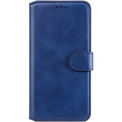 Mobigear Wallet Realme 6 Hülle Klapphülle Geldbörse - Blau