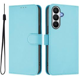 Mobigear Urban Wallet Samsung Galaxy S26 Hülle Klapphülle Geldbörse - Blau