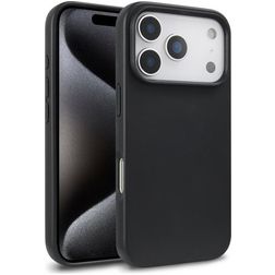 Mobigear Bio iPhone 18 Pro Hülle Umweltfreundliches Backcover - Schwarz