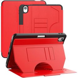 Mobigear Magnetic Folio iPad Air 11 Zoll (2026) Hülle Klapphülle + Stifthalter - Rot