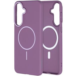 Mobiparts Slim Line Samsung Galaxy A37 MagSafe Hülle Hardcase Backcover - Imperial Purple