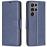 Mobigear Excellent Samsung Galaxy S23 Ultra Hülle Klapphülle Geldbörse - Blau