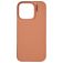 Nudient Base iPhone 16 Pro Max Silikon Hülle Backcover - Peach Orange