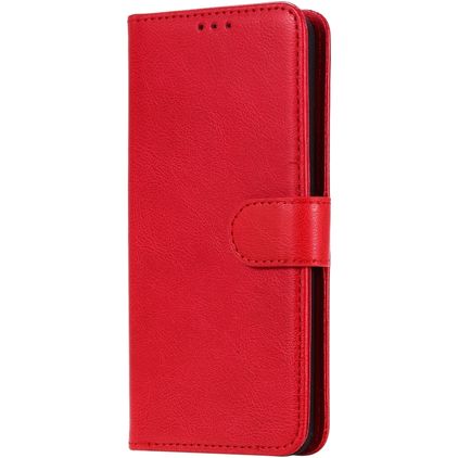 Mobigear Premium Samsung Galaxy S20 Hülle Klapphülle Geldbörse - Rot