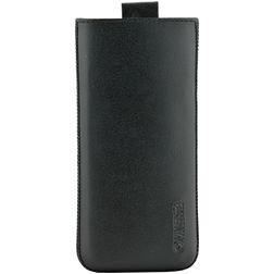Valenta Pocket Classic Samsung Galaxy S9 Echtes Leder Einschubhülle - Einschubhülle - Handytasche - Schwarz