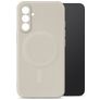 My Style Protective Flex Samsung Galaxy A56 MagSafe Hülle Flexibles TPU Backcover - Antique White