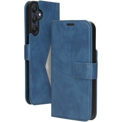 Mobiparts Classic Wallet Samsung Galaxy A25 Klapphülle Portemonnaie - Steel Blue
