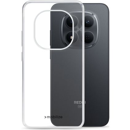 Mobilize Gelly Case Durchsichtig Xiaomi Redmi Note 17 Pro Hülle Flexibles TPU Backcover - Transparent