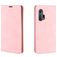 Mobigear Retro Slim Motorola Edge Plus Hülle Klapphülle Geldbörse - Pink