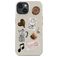 Burga Tough iPhone 15 MagSafe Hardcase Backcover Shockproof - Oat Milk Please