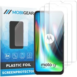 Mobigear Motorola Moto G9 Power Displayschutz Schutzfolie - Hüllenfreundlich (3er Pack)