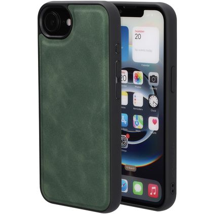 Mobiparts Classic iPhone 17e MagSafe Hülle TPU,Kunstleder Backcover - Emerald Green