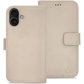 My Style Flex Wallet iPhone 16 Plus Hülle Klapphülle Geldbörse - Warm Taupe