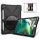 Mobigear SureGrip XGuard iPad 5 (2017) Hülle Kunststoff,Silikon Backcover + Stifthalter + Schulterträger + Ständer - Schwarz