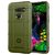 Mobigear Rugged Shield LG G8 ThinQ Hülle Flexibles TPU Backcover Stoßfest - Grün