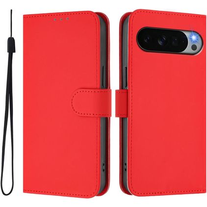 Mobigear Urban Wallet Google Pixel 11 Pro XL Hülle Klapphülle Geldbörse - Rot