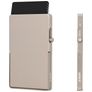 Valenta Cardprotector Aluminium Kartenetui - 5 Karten - MagSafe Kompatibel - Titan