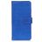 Mobigear Croco Samsung Galaxy S22 Hülle Klapphülle Geldbörse - Blau