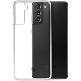 Mobilize Gelly Durchsichtig Samsung Galaxy S21 Plus Hülle Flexibles TPU Backcover - Transparent